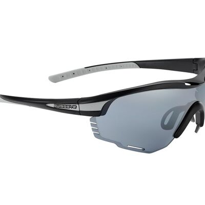 14561 Sportbrille Novena Re+ black matt/grey