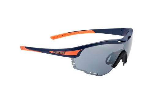 14563 Sportbrille Novena Re+ 14563 dark blue matt/orange