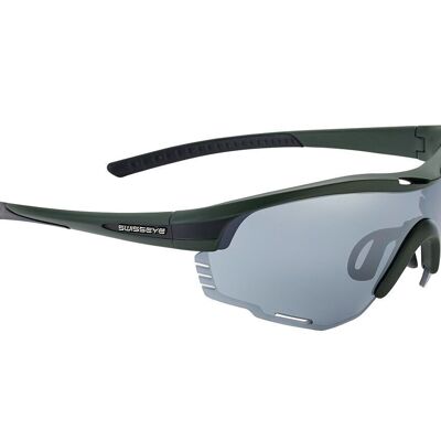 14564 Sportbrille Novena Re+ olive matt/black