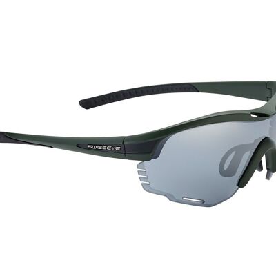 14582 Gafas deportivas Novena Re+ S oliva mate/negro