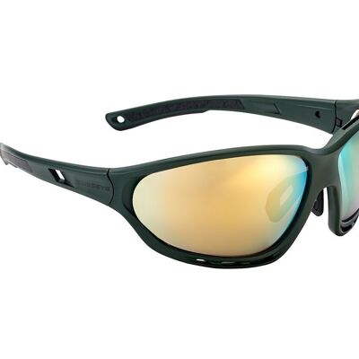 14623 Lunettes de sport Tilton vert mat/noir