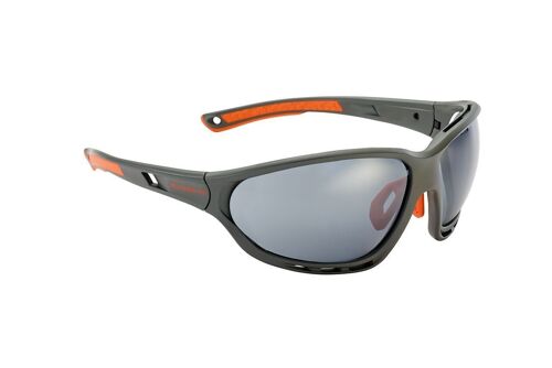 14625 Sportbrille Tilton dark grey matt/orange