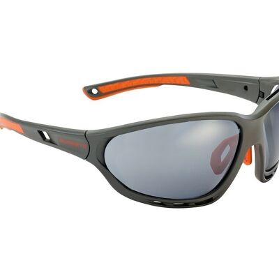 14625 Tilton sports glasses dark gray matt/orange