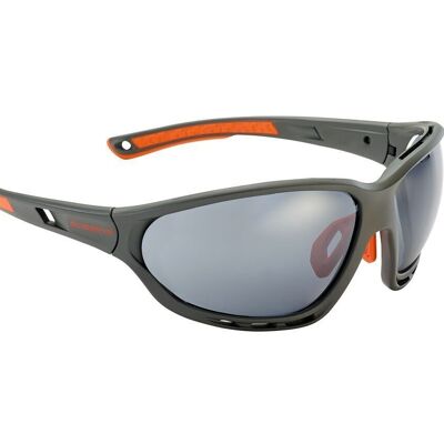 14625 Sportbrille Tilton dark grey matt/orange