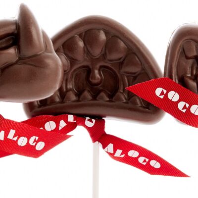 Milk Chocolate Mouth Lollies – 34g