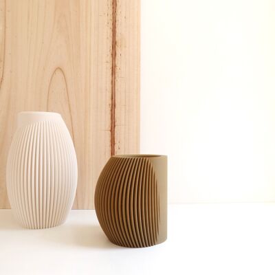 Dekorative Vase Lina-Olive