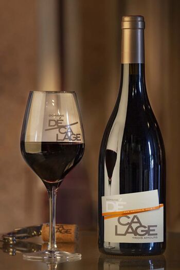 Vin Rouge Bio Trois Amours 2022 AOP coteaux du Languedoc 1