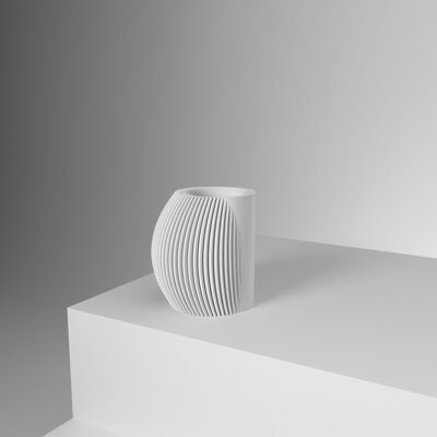 Dekorative Vase Lina-WHITE