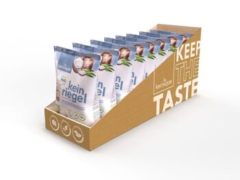 Bio Nut Bites ǀ Mini Bars - White Creamy Coconut - 8er Tray (DISPONIBLE DEBUT SEPTEMBRE) 1