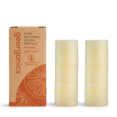 Dental Floss Refill - Orange