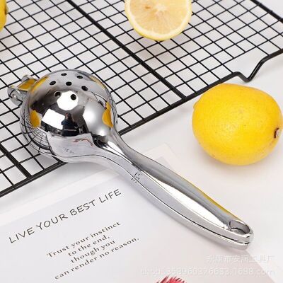 Stainless steel citrus press