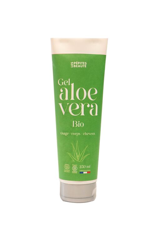 Gel d'aloé vera apaisant visage, corps et cheveux 250ml