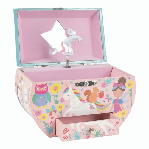 43P6388 Musical jewelry box  - Rainbow Fairy