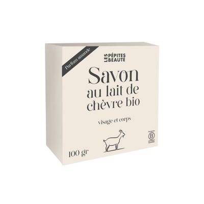 Savon au lait de chèvre parfum amande