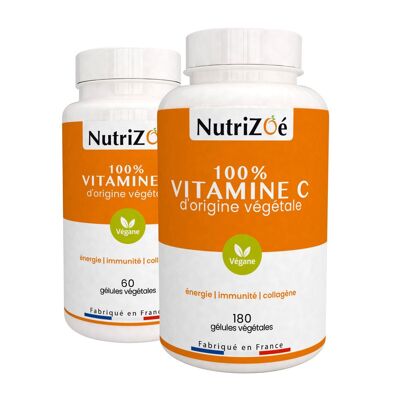 Vitamin C in capsules