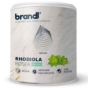 Brandl® Capsules d'extrait de Rhodiola Rosea à dosage élevé | Premium roseroot végétalien et testé en laboratoire externe 6