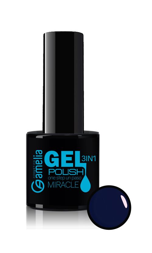 Esmalte gel de uñas 3 en 1 8 ml Strong blue