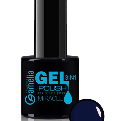 Nail gel polish 3 in 1 8 ml Strong blue
