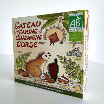 GATEAU BIO A LA FARINE CHATAIGNE AOP 300G STELLA