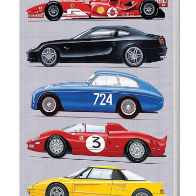 Taccuino Ferrari Softback (120 pagine a righe A5)