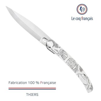 Couteau de poche - Fromages d'Auvergne 2