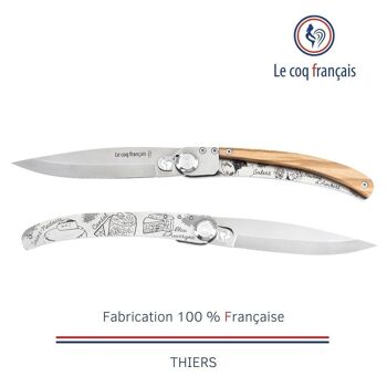Couteau de poche - Fromages d'Auvergne 3