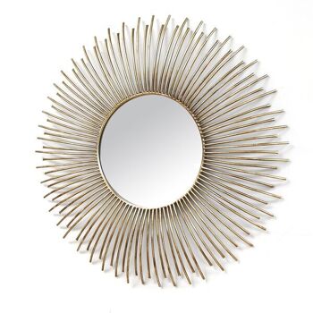 Miroir de décoration en forme de soleil 76cm 2