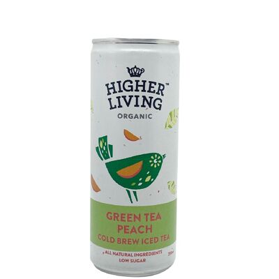 Grüner Tee-Pfirsich-Eistee (250 ml) x 12