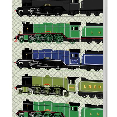Flying Scotsman Softback Notebook (A5 Lined 120 Pages)