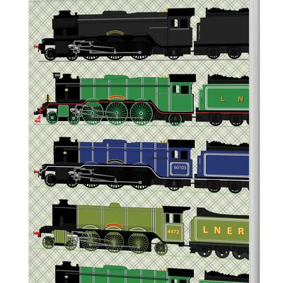 Taccuino Flying Scotsman Softback (120 pagine a righe A5)