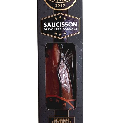 Saucisson paysan au cognac VSOP - Tradition des Pyrénées Font-Sans