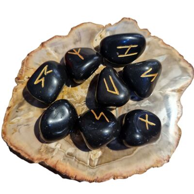 Runes Agate Noire