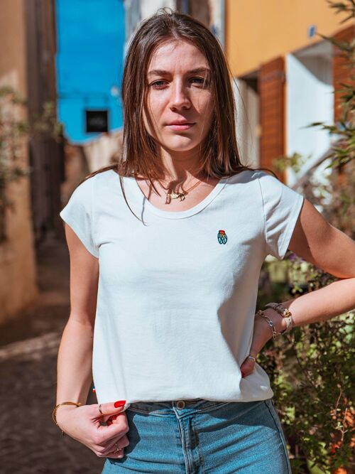 T-Shirt Femme Cigale phosphorescente