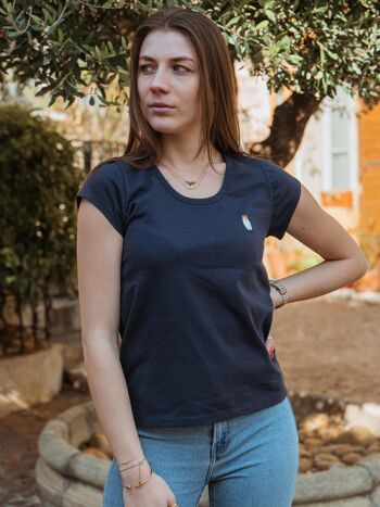 T-Shirt Femme Cigale phosphorescente 3