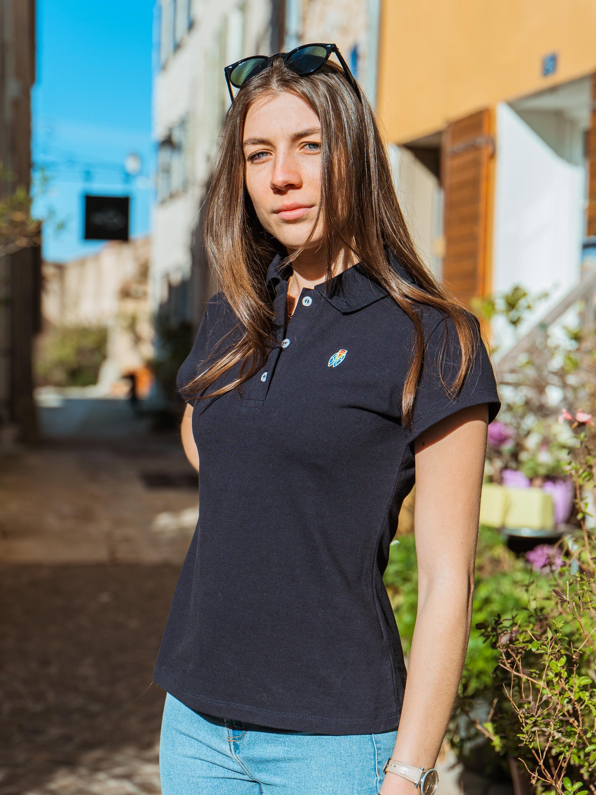 Polo outlet shirt femme