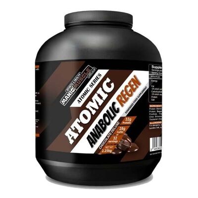 Atomic Anabolic Regen Protéine de lactosérum de récupération tout en un 2,25 kg