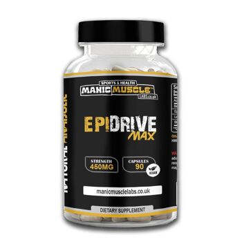 Supplément anabolisant naturel EpiDrive MAX 450 mg 90 gélules 2