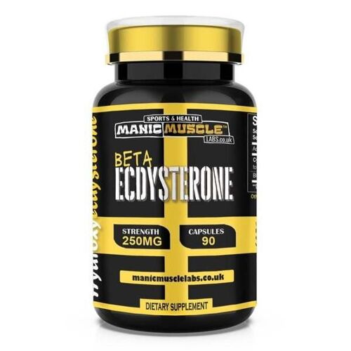 Manic Muscle Labs Beta Ecdysterone 250mg 90 Vegan Capsules