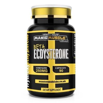 Manic Muscle Labs Beta Ecdisterone 250mg 90 Capsule Vegane