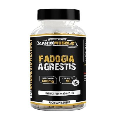 Manic Muscle Labs Fadogia Agrestis 20:1 500mg 90 Capsules