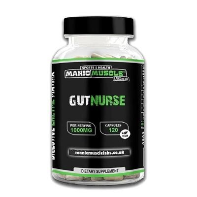 Manic Muscle Labs GUTNURSE Digestive Enzyme Matrix 120 Vegan Capsules