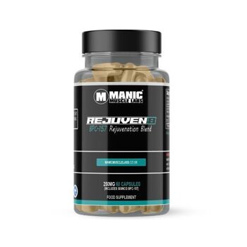 Manic Muscle Labs Rejuven-8 BPC-157 mélange 60 Capsules 1
