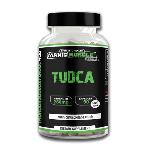 Manic Muscle Labs Tudca Liver Support 250mg 90 Vegan Capsules