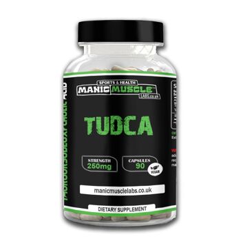 Manic Muscle Labs Tudca Liver Support 250 mg 90 Capsules Végétaliennes 1