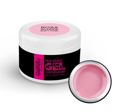 Gel constructor rosa suave ( soft pink) 30 ml