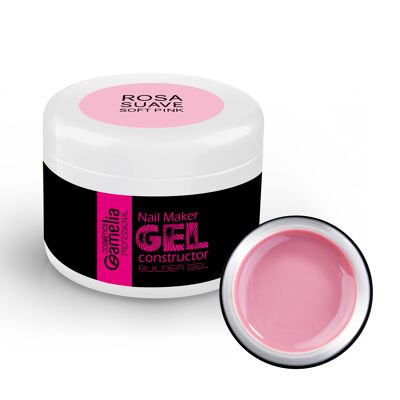 Gel constructor rosa suave ( soft pink) 30 ml