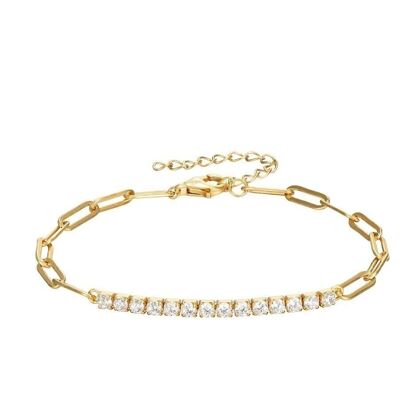 Lilibeth White Gold Bracelet