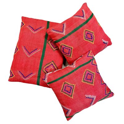 Cushions BOUJAD Red & Colorful