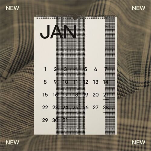 Calendario 2024 | A3 | Knotcal | Premium aesthetic