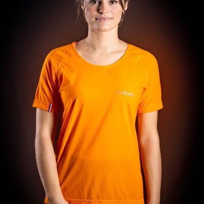 T-shirt sportiva da donna Made in France: corsa, trail running, escursionismo